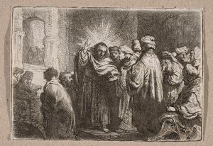 Grosz czynszowy by Rembrandt van Rijn