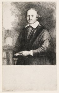 Jan Antonides van der Linden by Rembrandt van Rijn