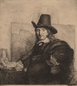 Jan Asselijn by Rembrandt van Rijn