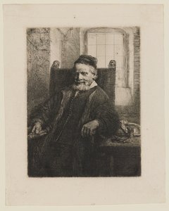 Jan Lutma, The Elder, Goldsmith and Sculptor by Rembrandt van Rijn