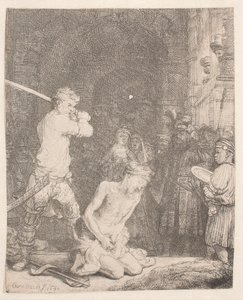 The Beheading of John the Baptist by Rembrandt van Rijn