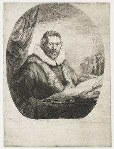 Johannes Wtenbogaert by Rembrandt van Rijn