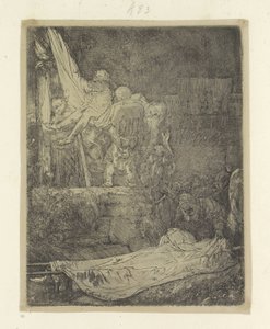 Descent from the Cross by Torchlight