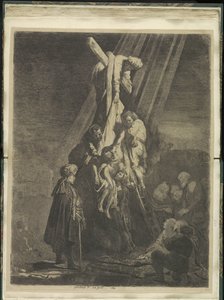 Descent from the Cross: Second Plate (series title: Recueil de quatre-vingt-cinq estampes originales)