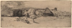 Landscape with Trees, Farm Buildings and a Tower