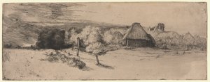 Landscape with a Farm Building and the 