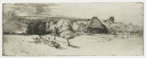 Landscape with a Farm Building and the 