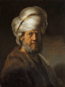 Man in Oriental Clothing