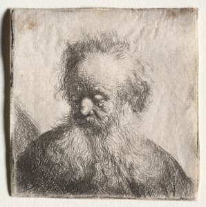 Old Man with a Flowing Beard: Bust, 1631