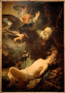 The Sacrifice of Isaac by Rembrandt van Rijn