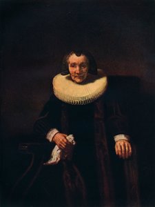 Portrait of Margaretha de Geer, Wife of Jacob Trip by Rembrandt van Rijn