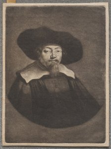 Portrait of Samuel Manasseh Ben Israel by Rembrandt van Rijn