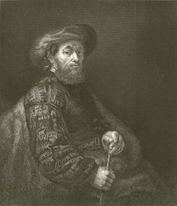 Portrait of a Jew by Rembrandt van Rijn