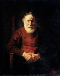 Portrait of an Old Man in Red by Rembrandt van Rijn