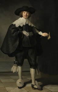 Portrait of Marten Soolmans by Rembrandt van Rijn