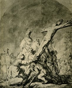 Raising of the Cross by Rembrandt van Rijn