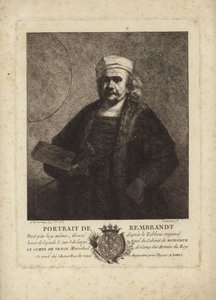 Rembrandt, Self Portrait of the Dutch Painter and Etcher by Rembrandt van Rijn