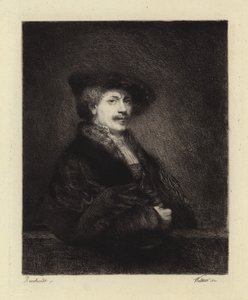 Rembrandt van Rijn by Rembrandt van Rijn