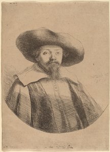 Samuel Menasseh ben Israel by Rembrandt van Rijn