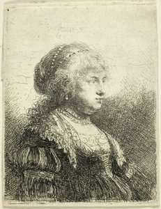 Saskia with Pearls in Her Hair