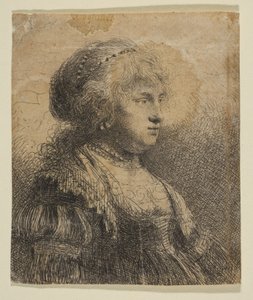 Saskia with Pearls in Her Hair