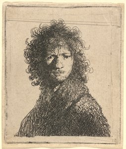 Self-Portrait, Frowning