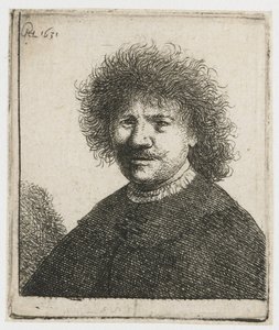 Self-Portrait in a Cloak with a Falling Collar: Bust