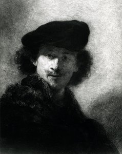 Self Portrait with a Velvet Beret