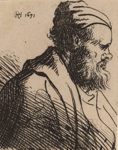 Snub-Nosed Man in a Cap, in or before 1630