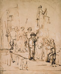 Susanna Brought to Judgement, 17th century