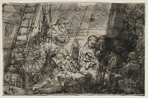 The Circumcision in the Stable, 1654