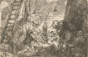 The Circumcision in the Stable by Rembrandt van Rijn