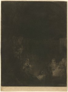 The Entombment by Rembrandt van Rijn