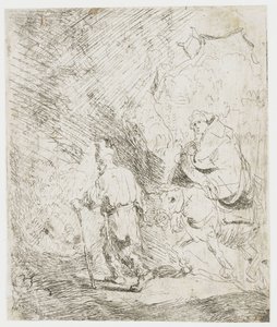 The Flight into Egypt by Rembrandt van Rijn