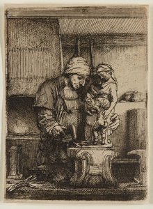 The Goldsmith by Rembrandt van Rijn