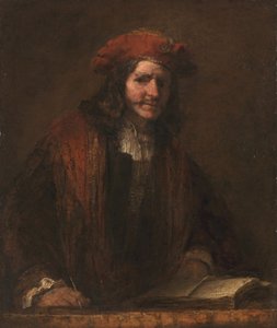 The Man with the Red Cap by Rembrandt van Rijn