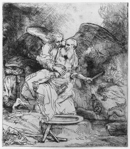 The Sacrifice of Abraham by Rembrandt van Rijn