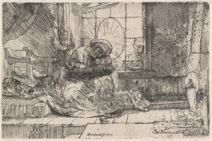 The Virgin and Child with the Cat and Snake