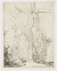 The Descent from the Cross: A Sketch by Rembrandt van Rijn