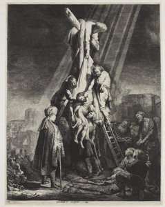 The Descent from the Cross: Second Plate