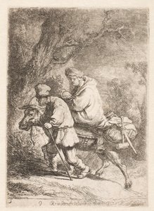 The Flight into Egypt: Small Plate