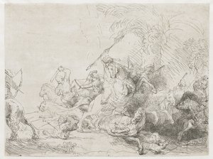 The Large Lion Hunt