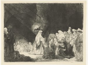 The Presentation in the Temple by Rembrandt van Rijn