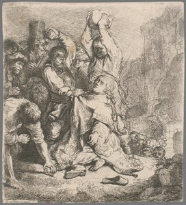 The Baptism of the Eunuch by Rembrandt van Rijn