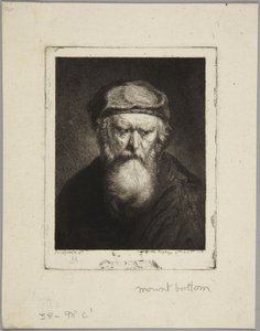 Atrabilious Old Man by Rembrandt van Rijn