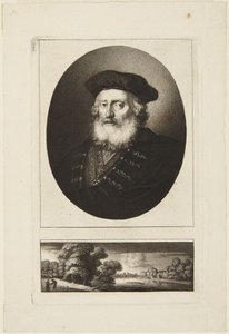 Old Man with a Toque by Rembrandt van Rijn