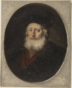 Old Man in a Toque by Rembrandt van Rijn