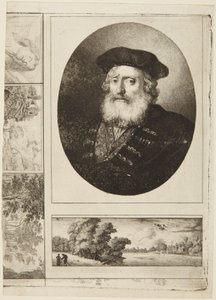Old Man with a Toque by Rembrandt van Rijn