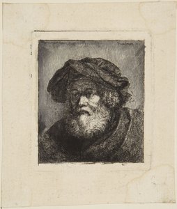 Old Man in a Cap by Rembrandt van Rijn