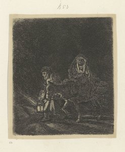 Flight into Egypt: Night Scene